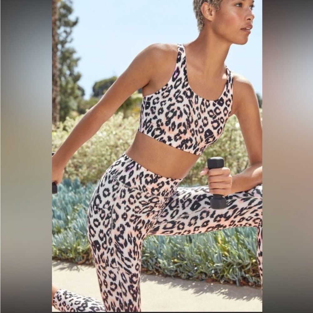 Johnny Was Calme Leggings & Sports Bra Set